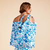 Resim Unisex Tahiti Flowers Babel Çanta