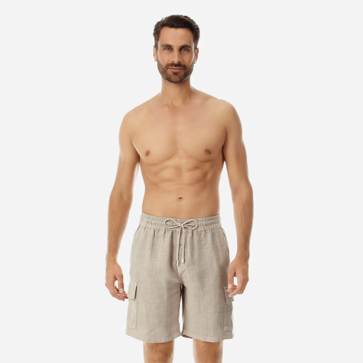 Resim Erkek Baie Keten Bermuda BAIU3U01-513 | Vilebrequin