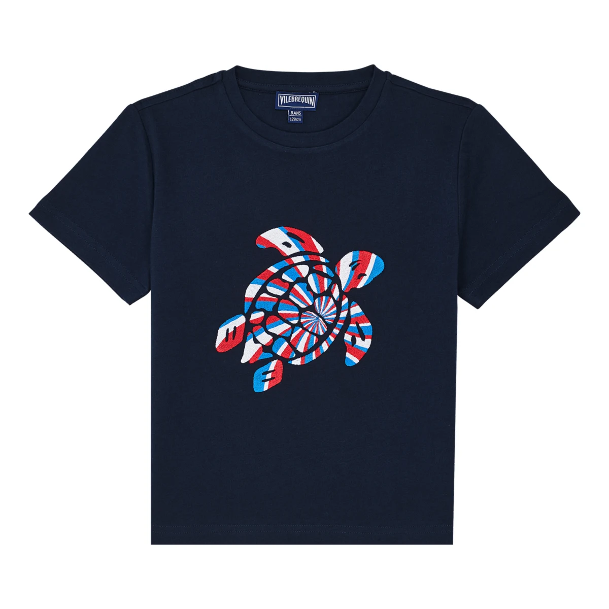Resim Erkek Çocuk Embroidered Turtle Thomy Tişört THYAP336-390 | Vilebrequin