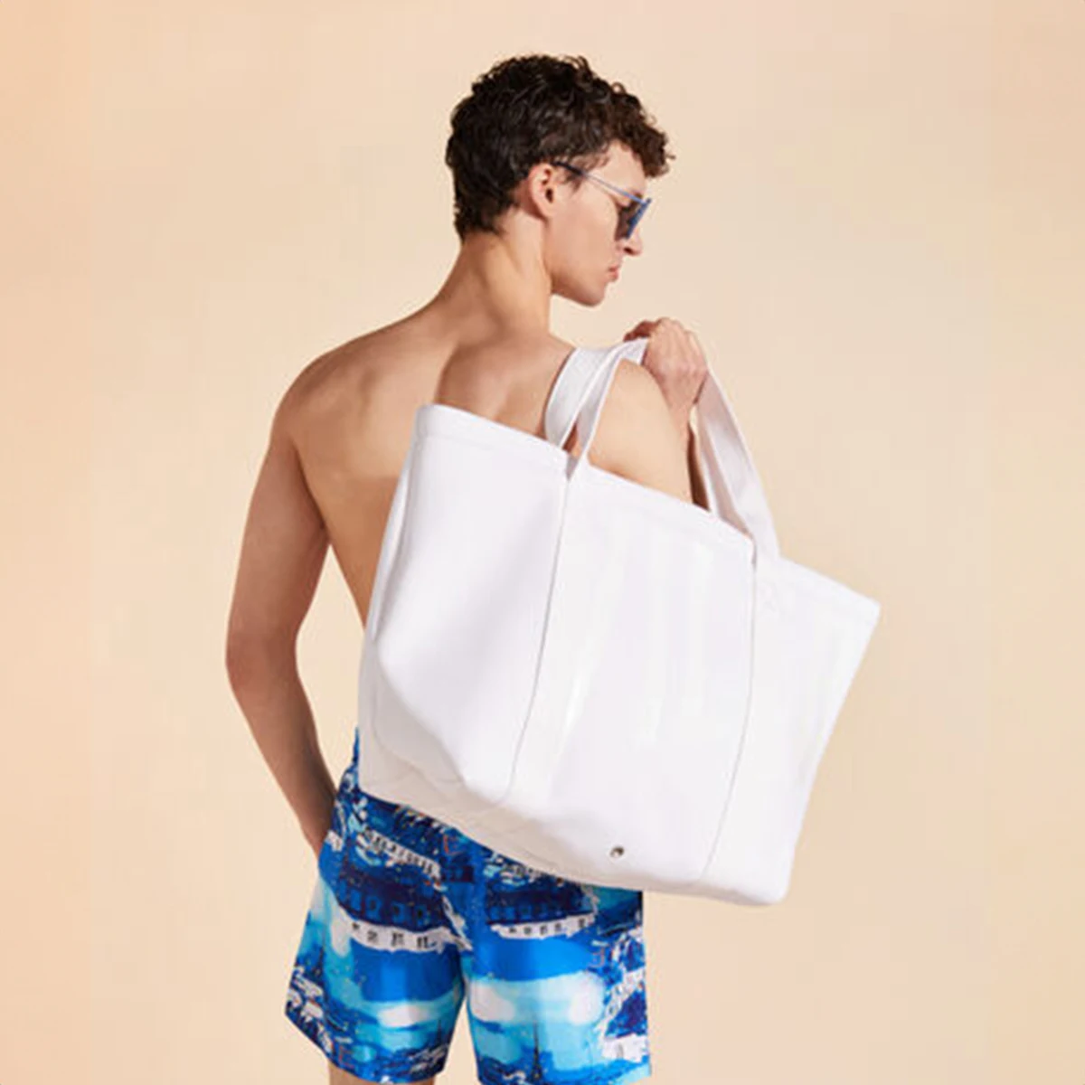 Resim Unisex Bagsib Plaj Çantası BSBA0637-010 | Vilebrequin