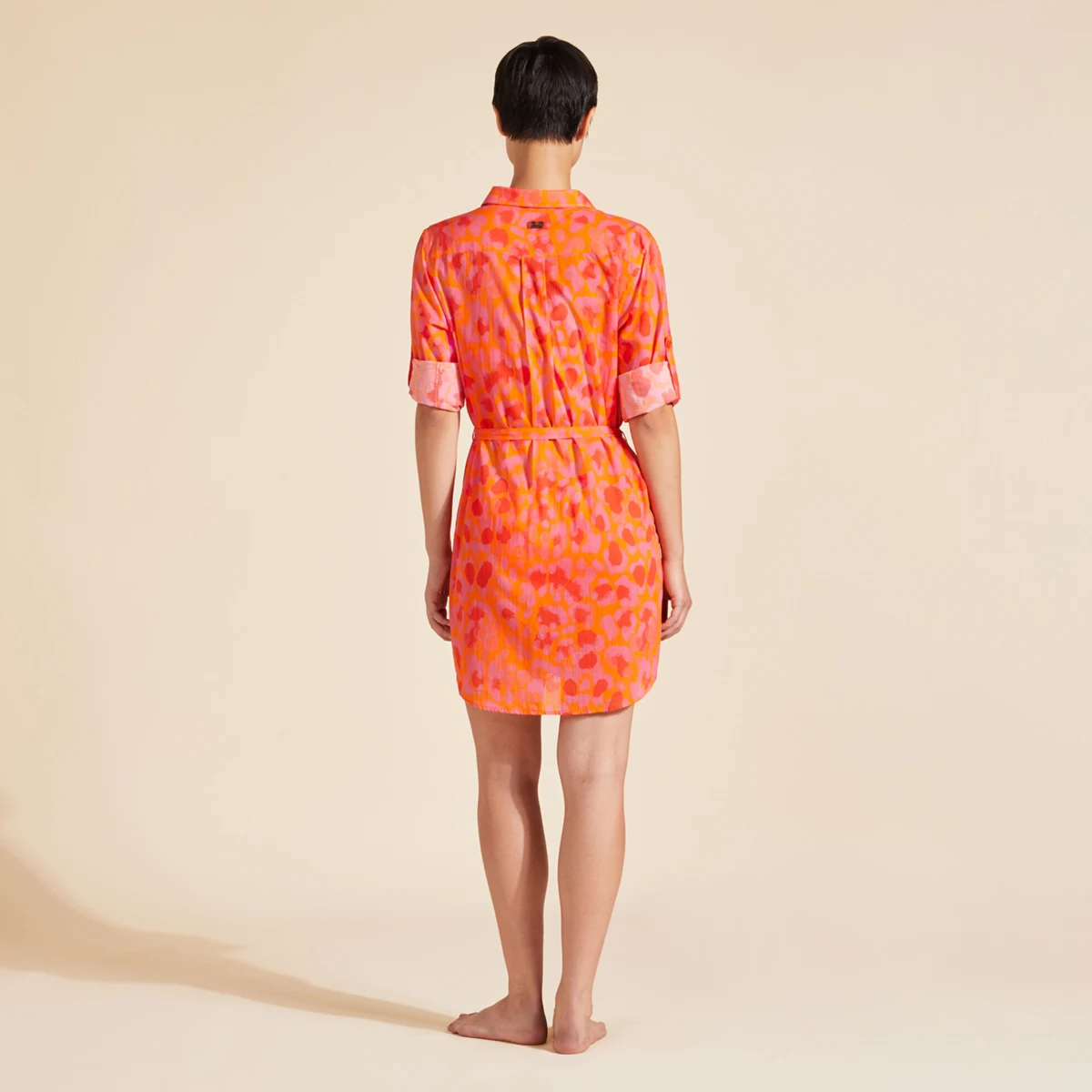 Resim Kadın New Leopard Florence Gömlek FNCAV235-195 | Vilebrequin