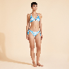 Resim Kadın Tahiti Flowers Flechett Bikini Üstü