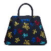Resim Unisex Multicolor Turtles Dance Brady Çanta