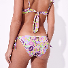 Resim Kadın Rainbow Flowers Flamme Bikini Altı