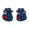 Resim Erkek Tortues Multicolores Copp Terlik