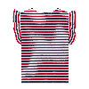 Resim Kız Çocuk Striped Genny Tişört