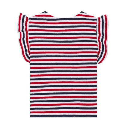 Resim Kız Çocuk Striped Genny Tişört