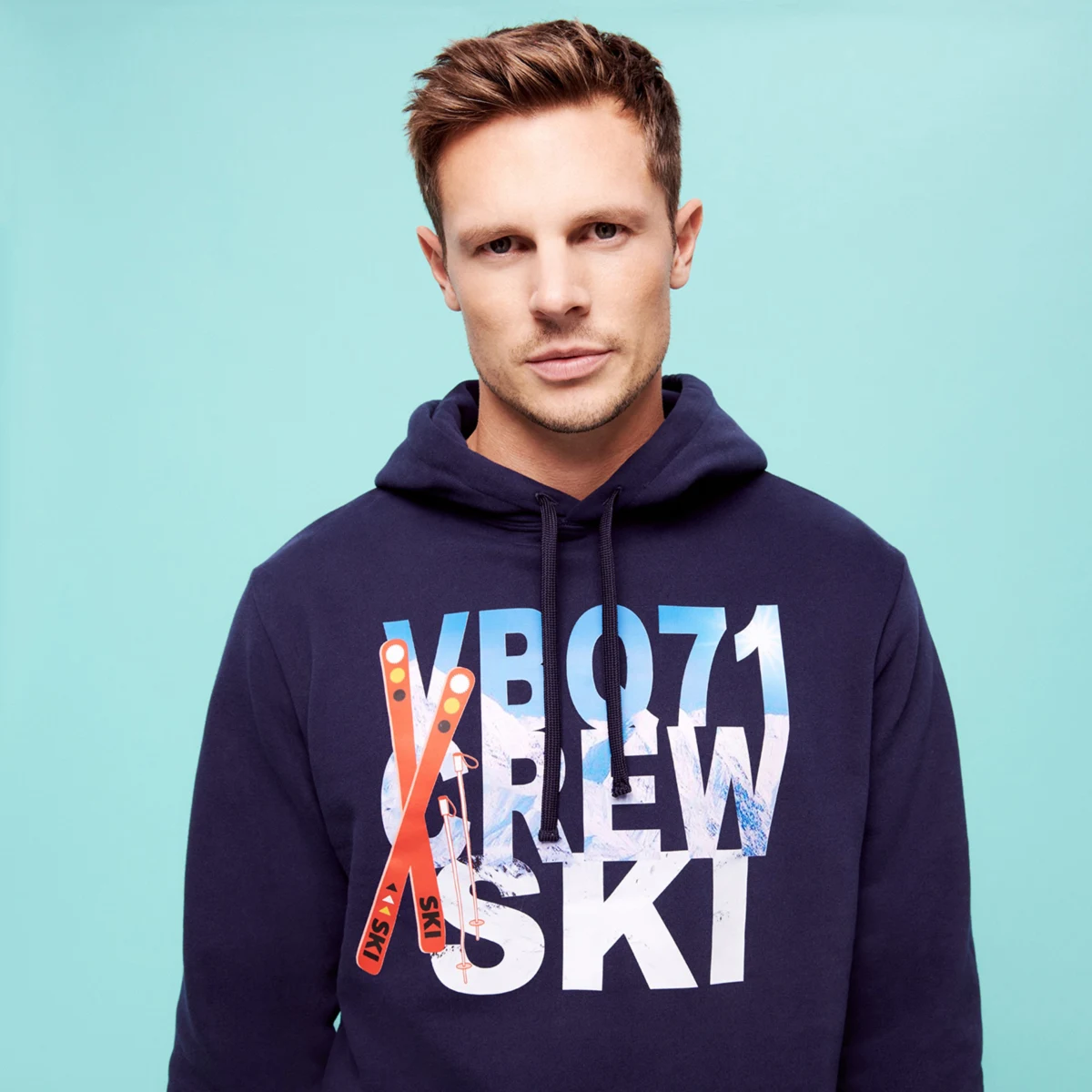 Resim Erkek VBQ71 Ski Chablais Sweatshirt CHBC3P46-003 | Vilebrequin