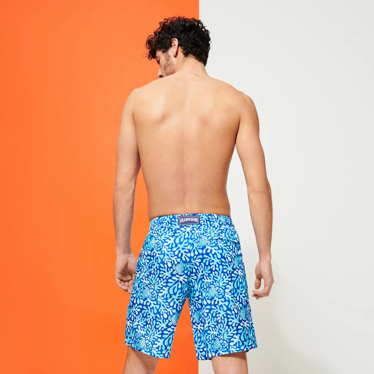 Resim Erkek Turtles Splash Okohina Mayo OKHC1J00-314 | Vilebrequin