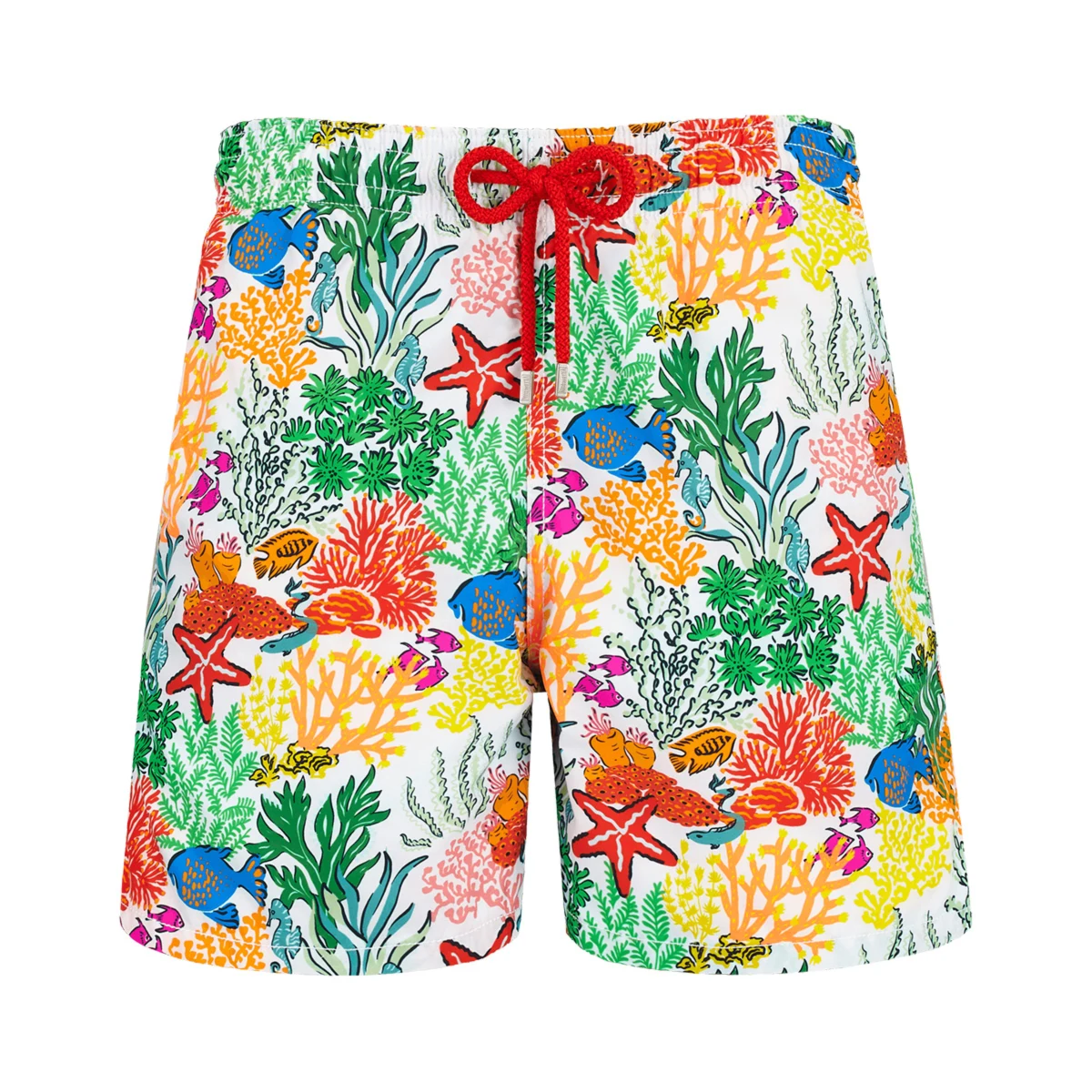 Resim Erkek Moorea Fonds Marins Multicolores Mayo MOOH3B34-010 | Vilebrequin