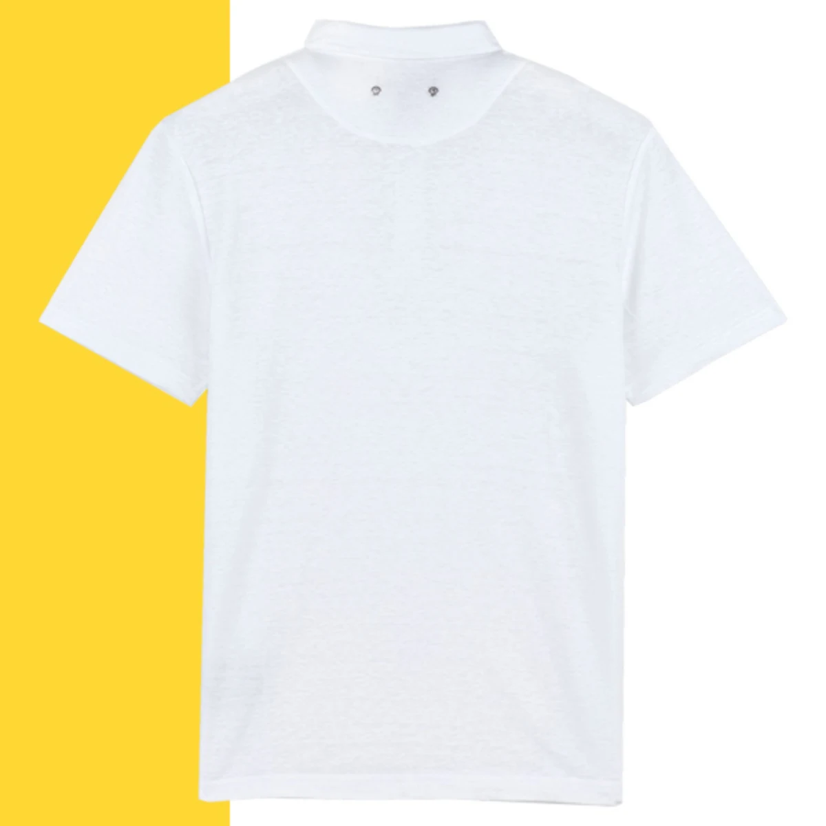 Resim Erkek Pyramid Keten Polo PYRE9O00-010 | Vilebrequin