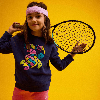 Resim Kız Çocuk Galapa Multicolore Turtle Sweatshirt
