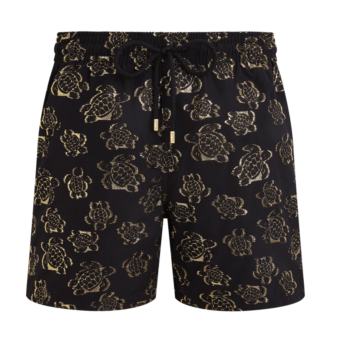 Resim Erkek Ronde des Tortues Jacquard Broché Moopea Mayo MPACA636-990 | Vilebrequin
