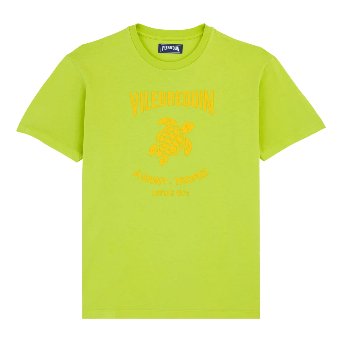 Resim Erkek Turtle Logo Portisol Tişört PTSAP379-104 | Vilebrequin
