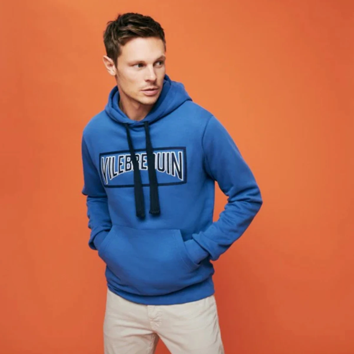 Resim Erkek Martin Kapüşonlu Sweatshirt MRIC3P41-314 | Vilebrequin