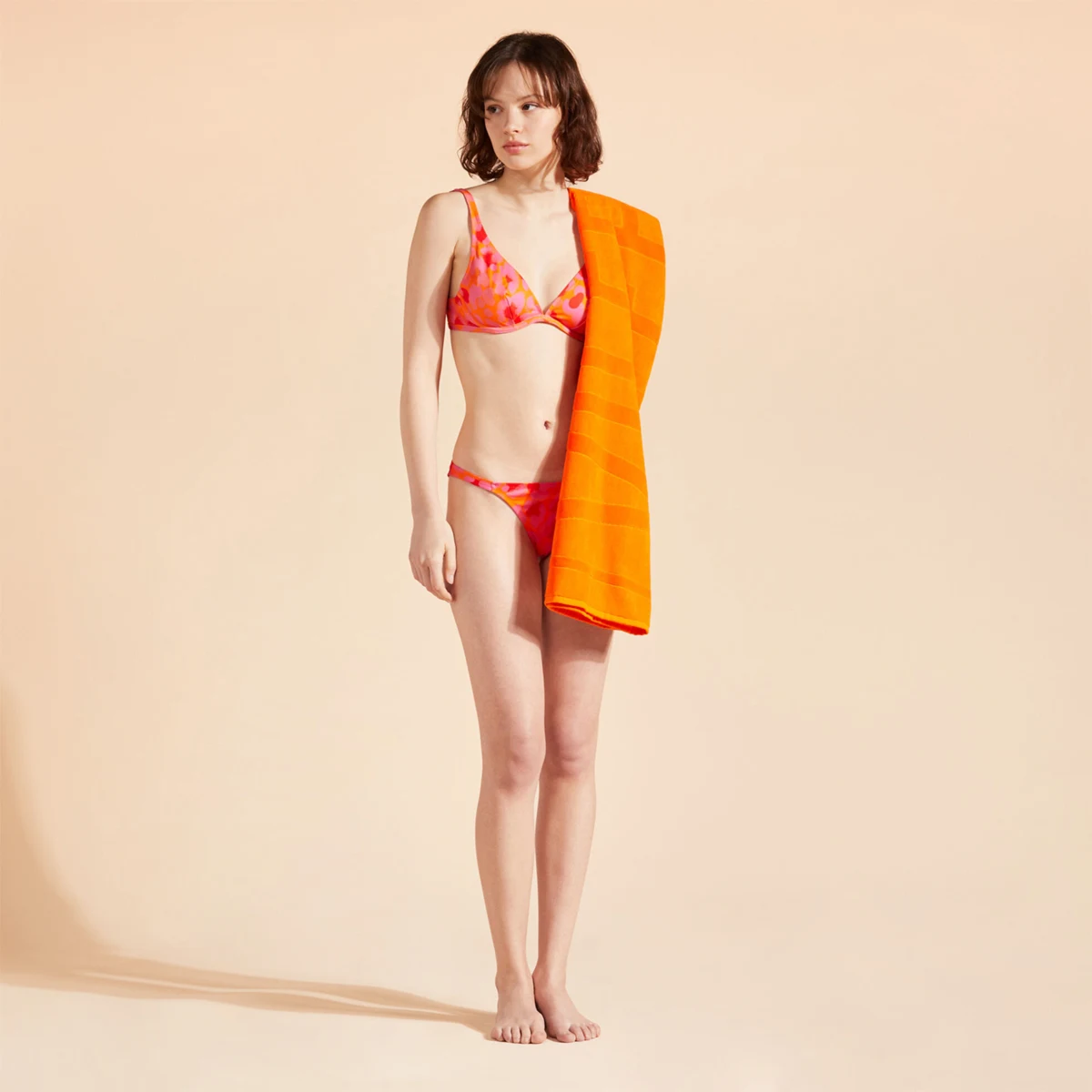 Resim Kadın New Leopard Faithful Bikini Üstü FTFAH135-195 | Vilebrequin