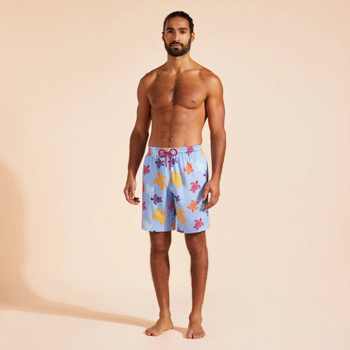Resim Erkek Tortues Multicolores Okorise Mayo OKIAF136-603 | Vilebrequin