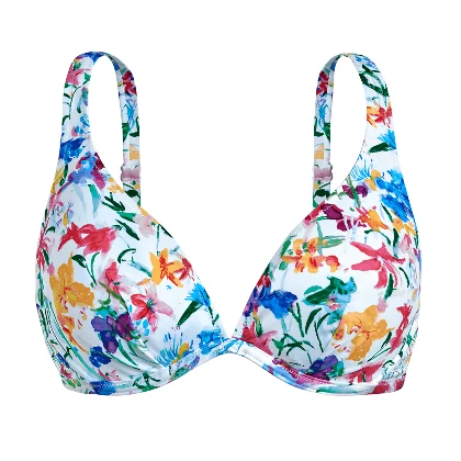 Resim Kadın Happy Flowers Faithful Bikini Üstü