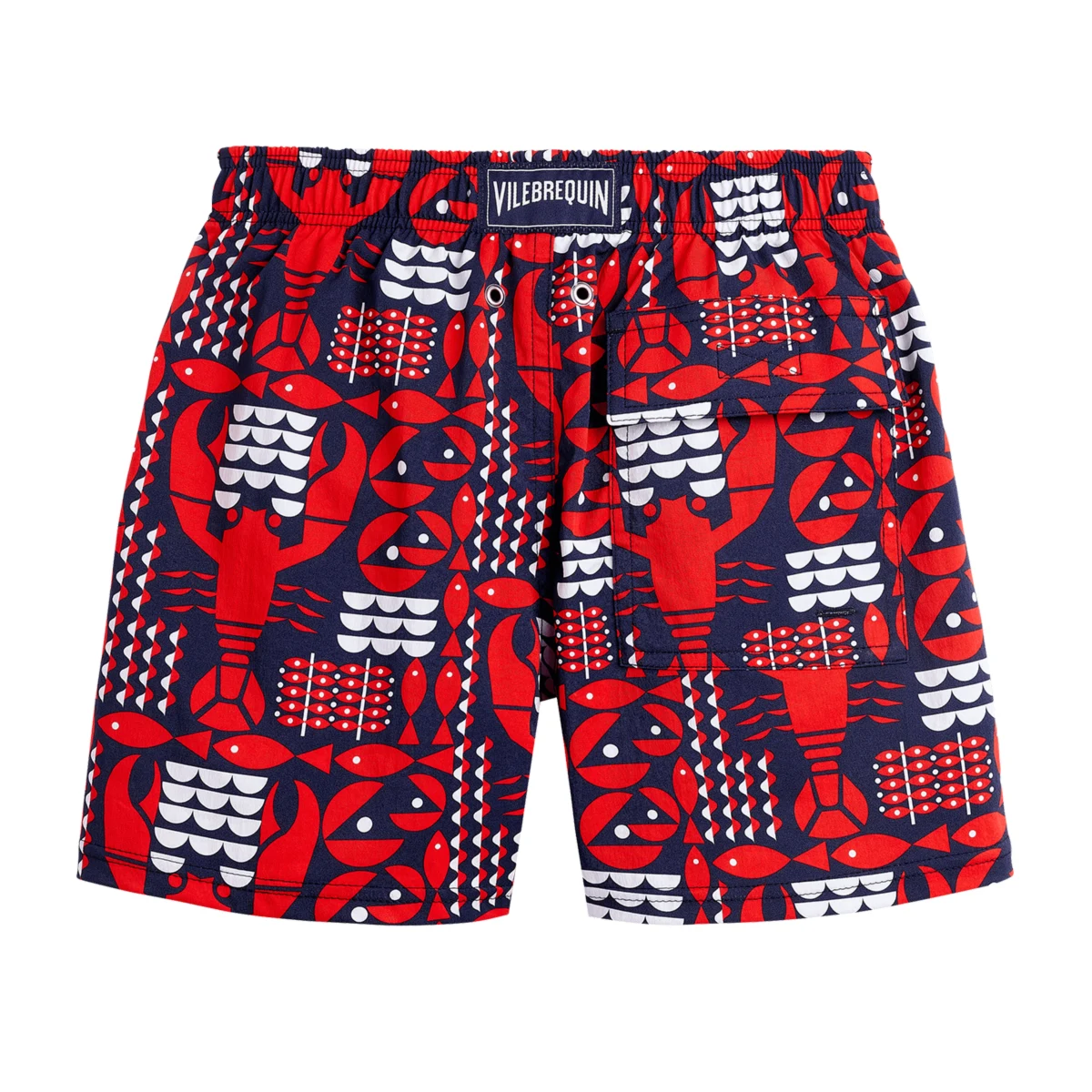 Resim Erkek Çocuk Graphic Lobsters  Jirise Mayo JIIAF131-390 | Vilebrequin