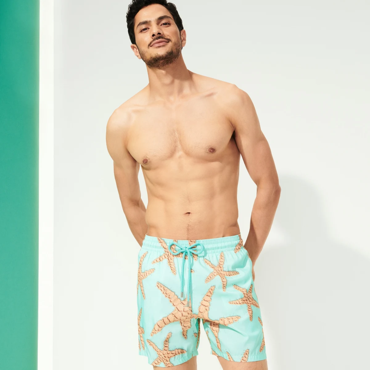 Resim Erkek Sand Starlettes Mahina Mayo MAHC2J04-333 | Vilebrequin