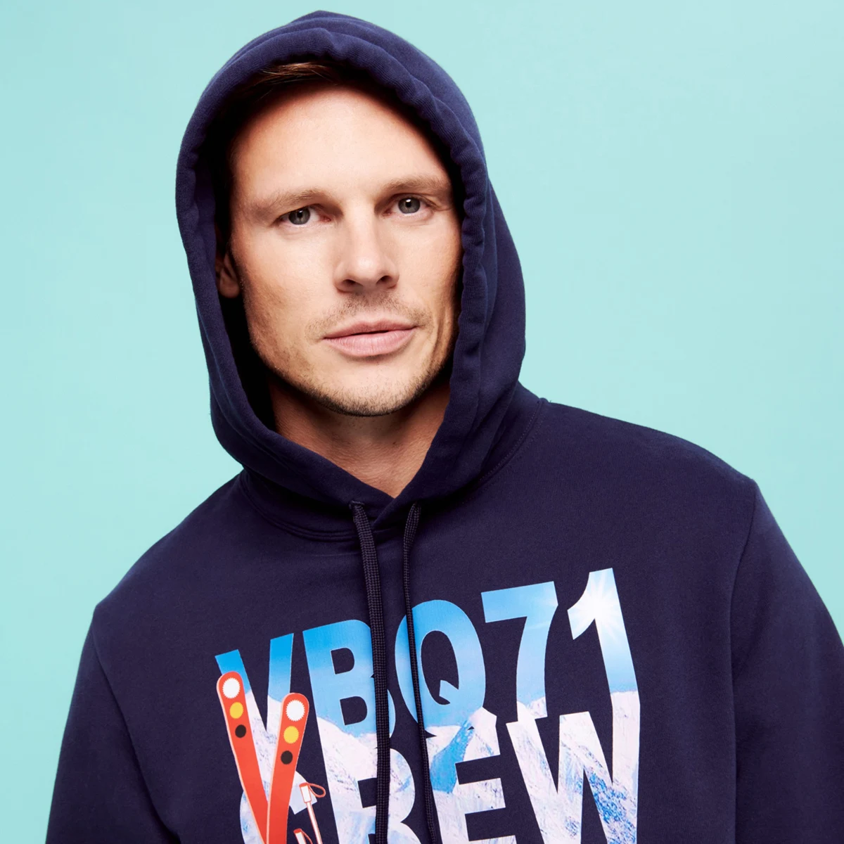 Resim Erkek VBQ71 Ski Chablais Sweatshirt CHBC3P46-003 | Vilebrequin