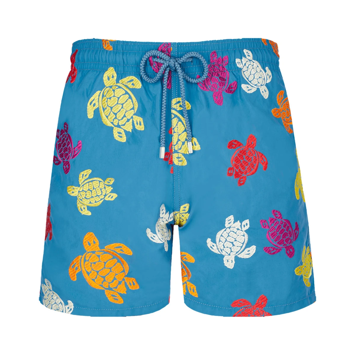 Resim Erkek Mistral Ronde Tortues Multicolores - Limited Edition Mayo MISU3C36-366 | Vilebrequin
