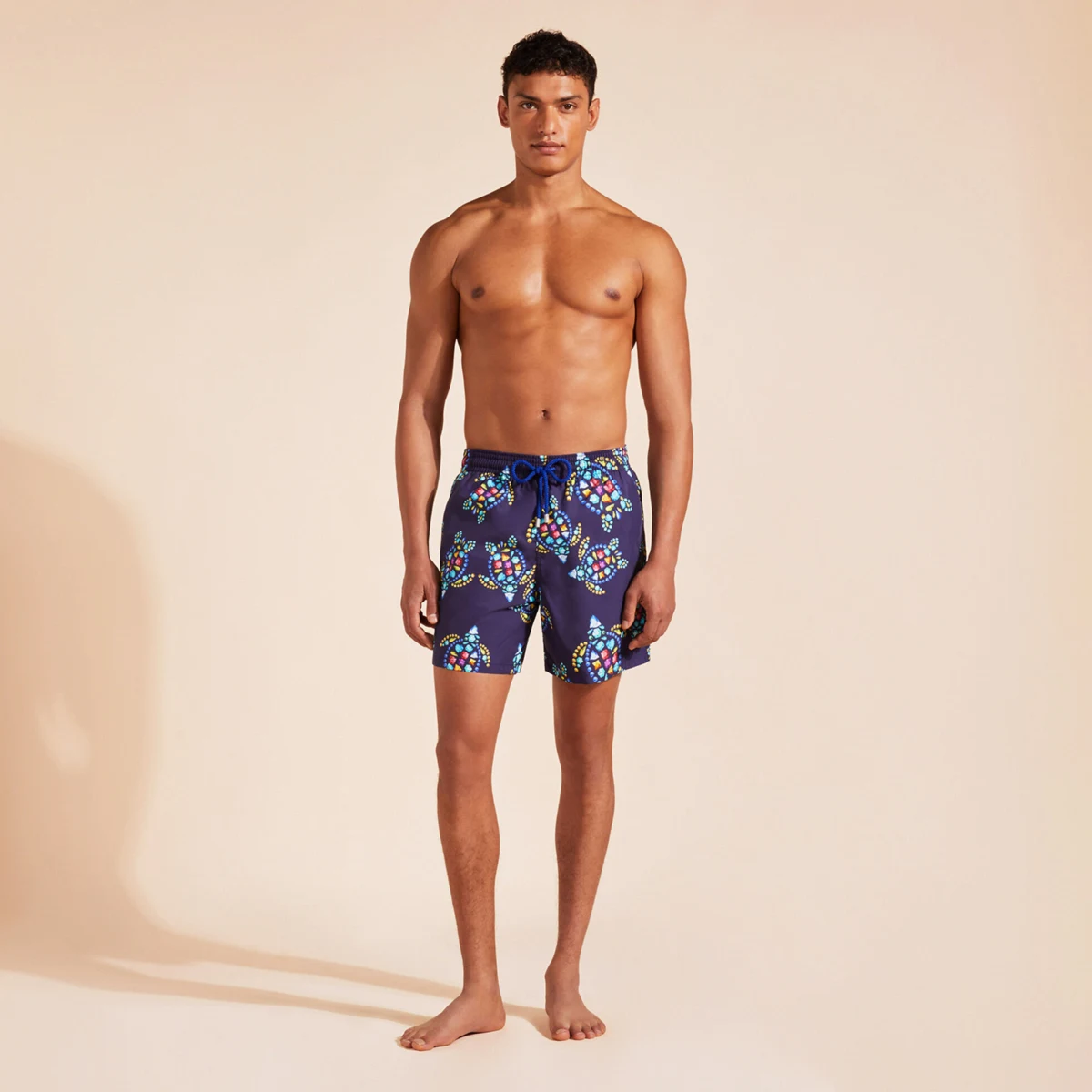 Resim Erkek Vendome Turtles Moon Mayo MONAB122-605 | Vilebrequin