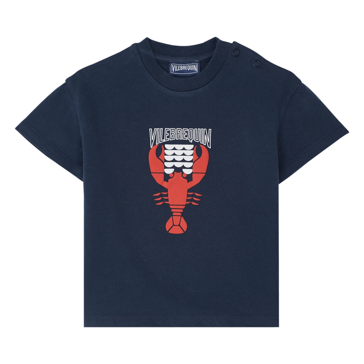 Resim Erkek Çocuk Graphic Lobsters Bisous Tişört BSOAP031-390 | Vilebrequin