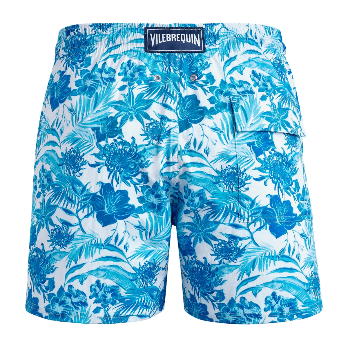 Resim Erkek Tahiti Flowers Moorise Mayo MSOAF103-010 | Vilebrequin