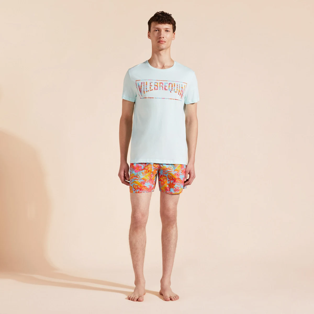 Resim Erkek Tahiti Flowers Thom Tişört THOAP349-373 | Vilebrequin