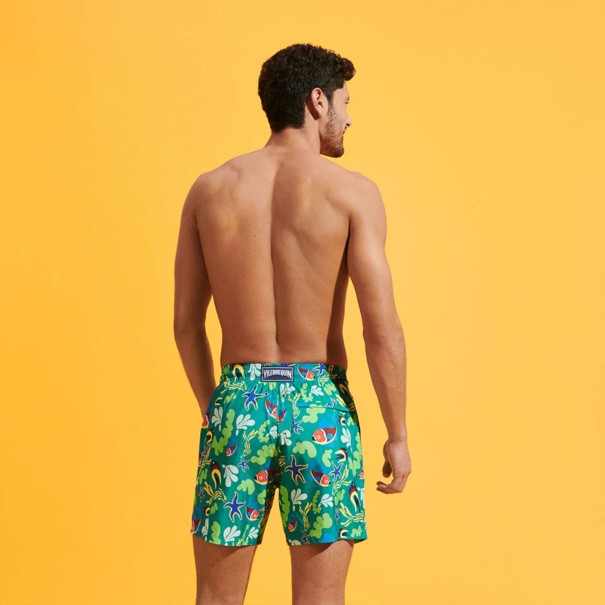 Resim Erkek Naive Fishes Mahina Mayo MAHU3J52-467 | Vilebrequin