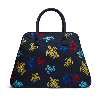 Resim Unisex Multicolor Turtles Dance Brady Çanta