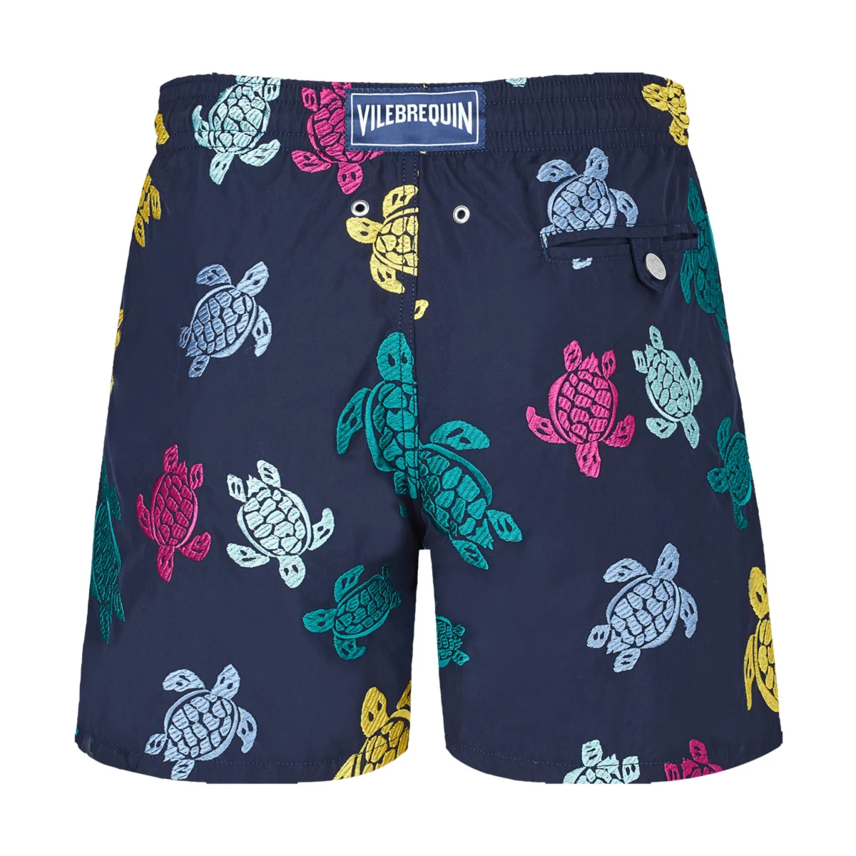 Resim Erkek Mistral Ronde Tortues Multicolores - Limited Edition Mayo MISU3C36-390 | Vilebrequin