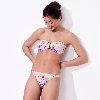 Resim Kadın Rainbow Flowers Fraz Bikini Altı