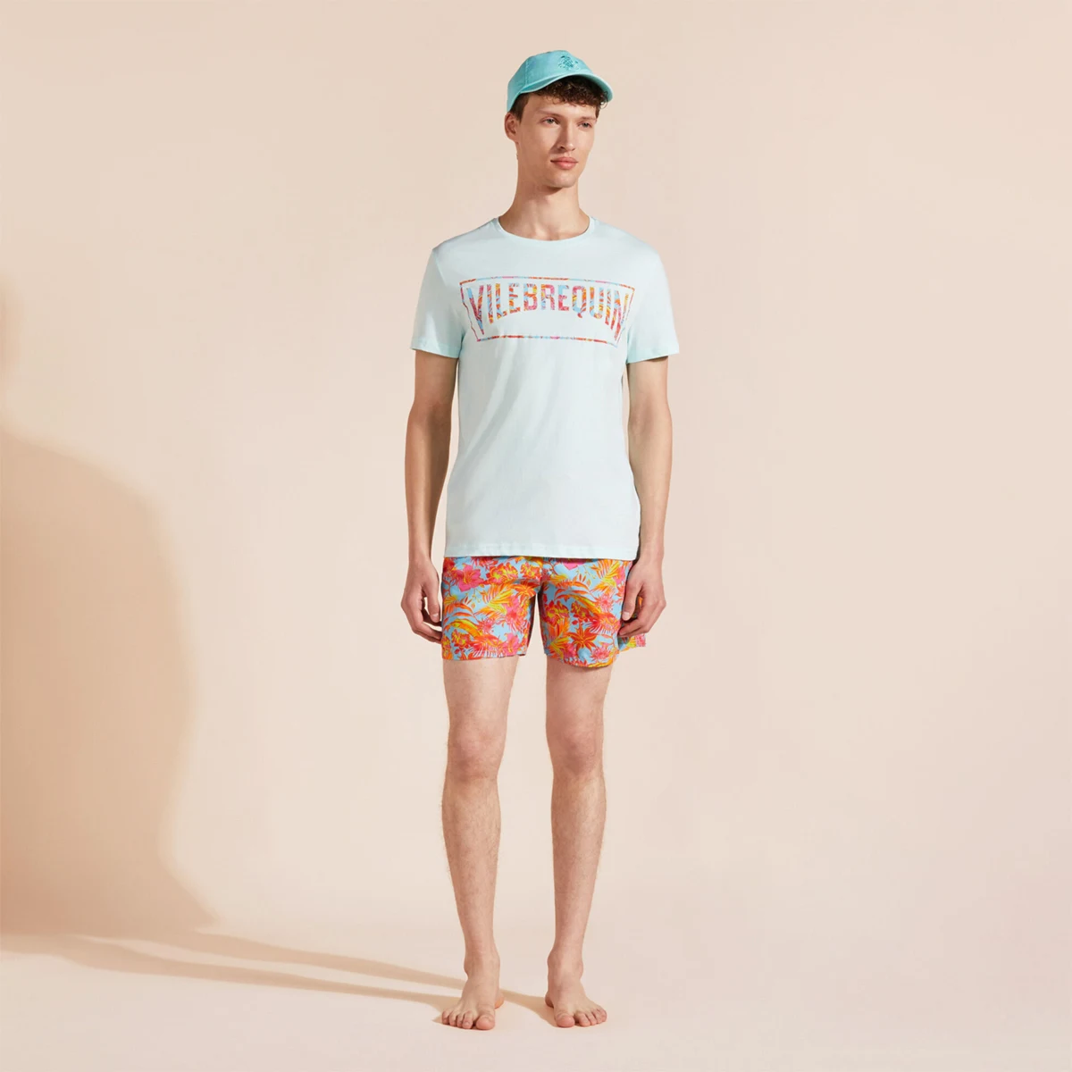 Resim Erkek Tahiti Flowers Thom Tişört THOAP349-373 | Vilebrequin